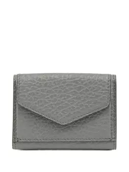 Кожаный кошелек Maison Margiela, серый
