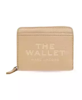 Кожаный кошелек Marc Jacobs, бежевый