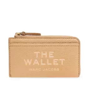 Кожаный кошелек Marc Jacobs, бежевый