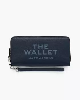 Кожаный кошелек Marc Jacobs, цвет Blue Sea