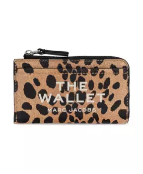 Кожаный кошелек Marc Jacobs, коричневый