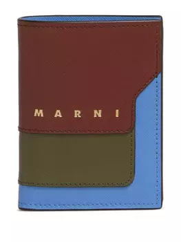 Кожаный кошелек Marni, красный
