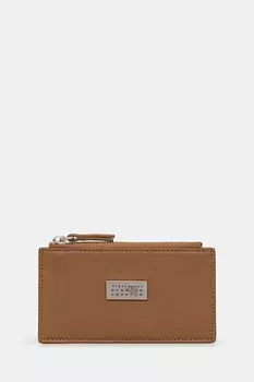 Кожаный кошелек Mm6 Maison Margiela, коричневый
