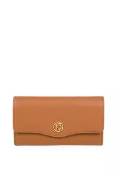 Кожаный кошелек "Монпелье" Pure Luxuries London, коричневый