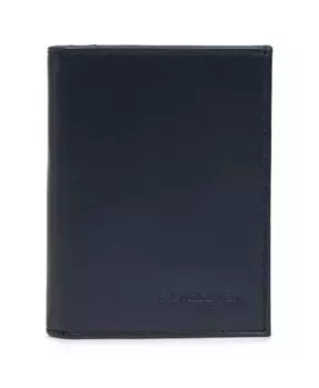 Кожаный кошелек на молнии Capital PM Lancaster, синий