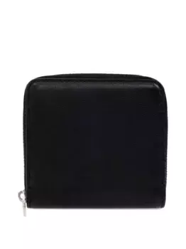 Кожаный кошелек на молнии Rick Owens, черный
