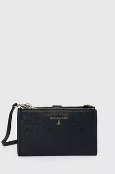 Кожаный кошелек Patrizia Pepe, черный