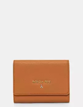Кожаный кошелек Patrizia Pepe, коричневый
