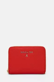 Кожаный кошелек Patrizia Pepe, красный