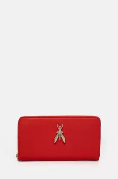 Кожаный кошелек Patrizia Pepe, красный