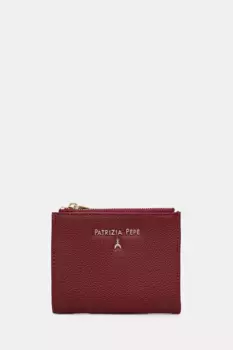 Кожаный кошелек Patrizia Pepe, красный