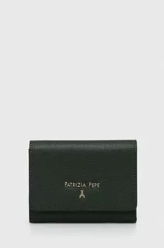 Кожаный кошелек Patrizia Pepe, зеленый