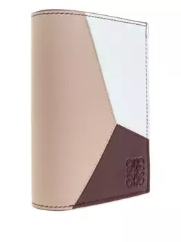 Кожаный кошелек-пазл LOEWE, коричневый