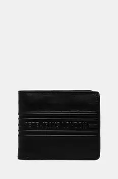 Кожаный кошелек Pepe Jeans WOLF WALLET, черный