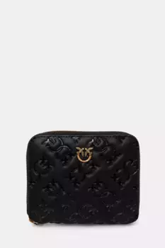 Кожаный кошелек Pinko, черный