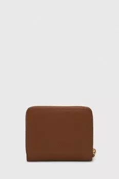 Кожаный кошелек Pinko, коричневый