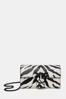 Кожаный кошелек Pinko, мультиколор