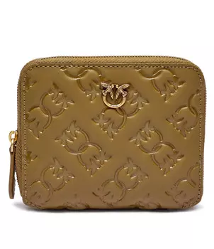 Кожаный кошелек Pinko TAYLOR, оливково-зеленый