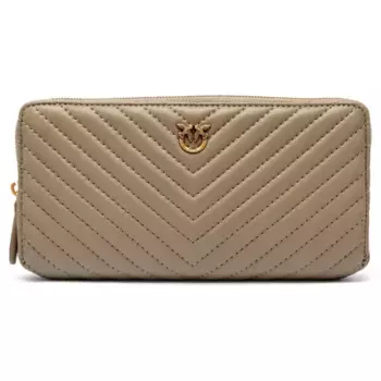 Кожаный кошелек Pinko, зеленый