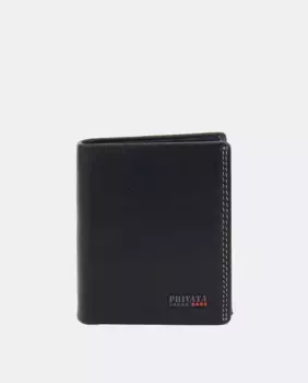Кожаный кошелек Privata, черный