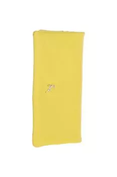 Кожаный кошелек "Радуга" на 12 карт с RFID-защитой Ashwood Leather, желтый