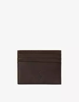 Кожаный кошелек Ralph Lauren, черный