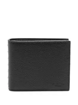 Кожаный кошелек Rockstud VALENTINO GARAVANI, черный