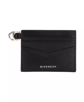 Кожаный кошелек S Givenchy, черный