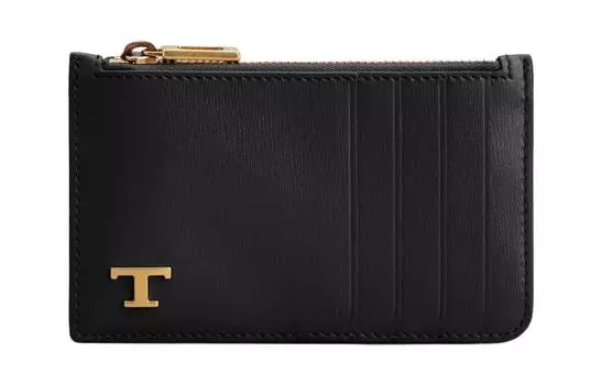 Кожаный кошелек с логотипом TOD'S