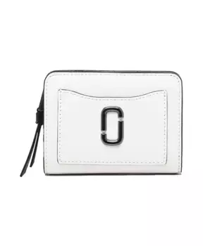 Кожаный кошелек S с логотипом Marc Jacobs, черный