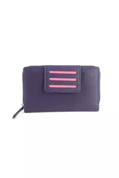Кожаный кошелек Сабрина Eastern Counties Leather, фиолетовый