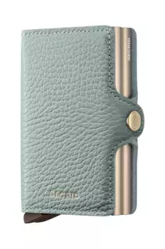 Кожаный кошелек Secrid, бирюзовый