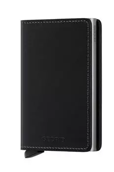 Кожаный кошелек Secrid, черный