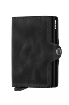 Кожаный кошелек Secrid, черный