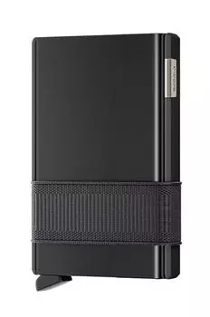 Кожаный кошелек Secrid, черный