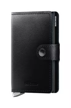 Кожаный кошелек Secrid, черный