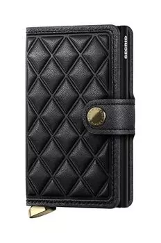 Кожаный кошелек Secrid, черный