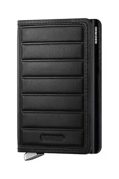 Кожаный кошелек Secrid, черный