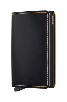 Кожаный кошелек Secrid, черный