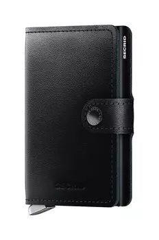 Кожаный кошелек Secrid, черный