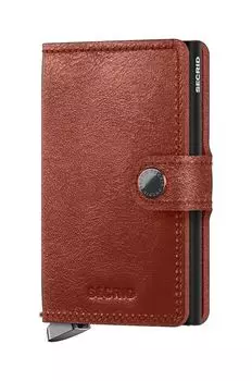 Кожаный кошелек Secrid, коричневый