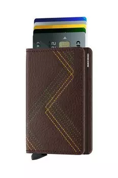 Кожаный кошелек Secrid, коричневый