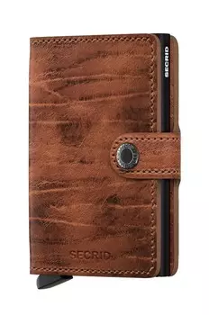 Кожаный кошелек Secrid, коричневый