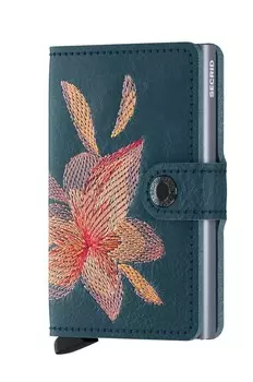 Кожаный кошелек Secrid, синий