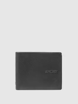 Кожаный кошелек Strellson, черный