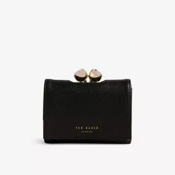 Кожаный кошелек Tammyy с тисненым логотипом Ted Baker, черный