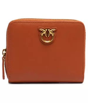 Кожаный кошелек Тейлор Pinko, коричневый