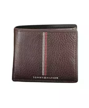 Кожаный кошелек to-32193 Tommy Hilfiger, коричневый