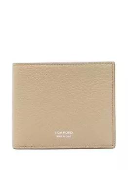 Кожаный кошелек TOM FORD, нейтральный цвет