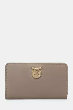 Кожаный кошелек Tommy Hilfiger, бежевый